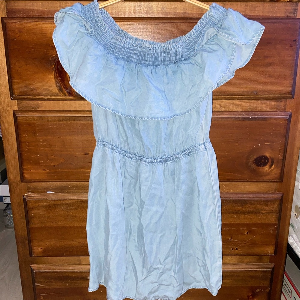 Off the shoulder summer dress